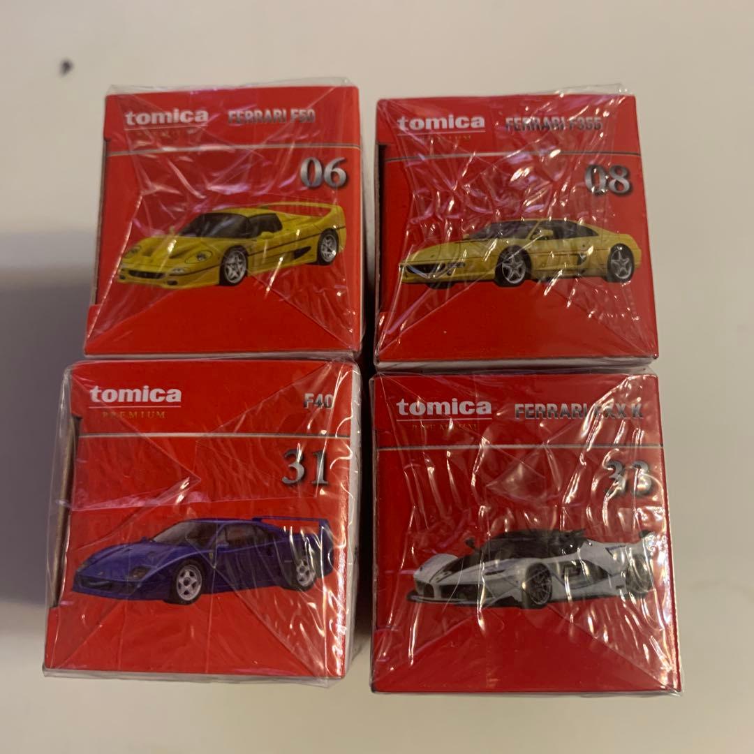 トミカプレミアム発売記念仕様　限定　 Ferrariミニカー 4台セット
