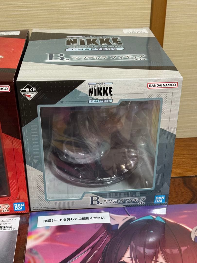 一番くじ　勝利の女神NIKKE A賞B賞フィギュア F賞クリアポスター