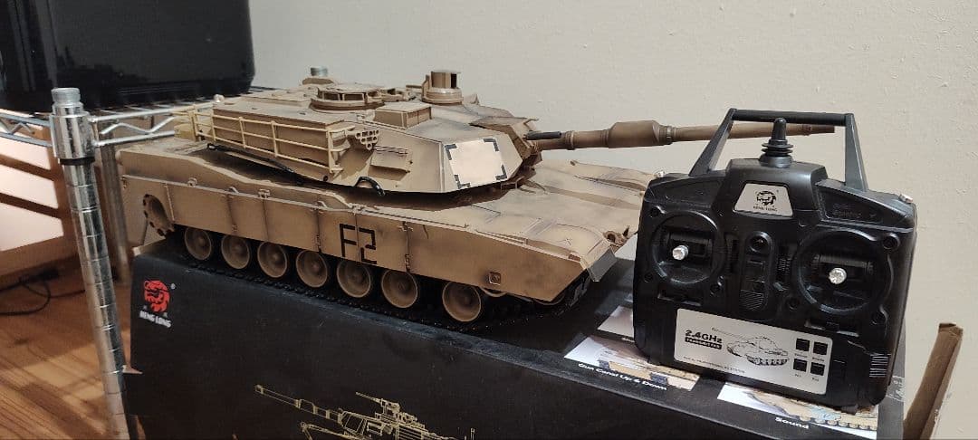 Henglong 1/16　ヘンロン　エイブラムスM1A2 戦車ラジコン
