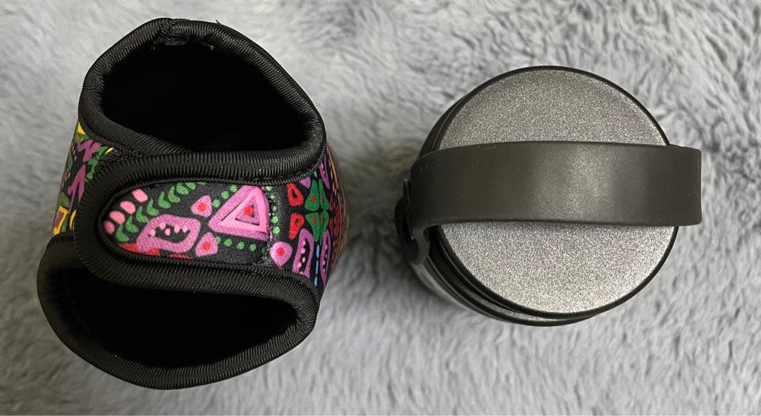 新品　HIDE X JAPAN ステンレスボトル（サイケペイント柄カバー付き）