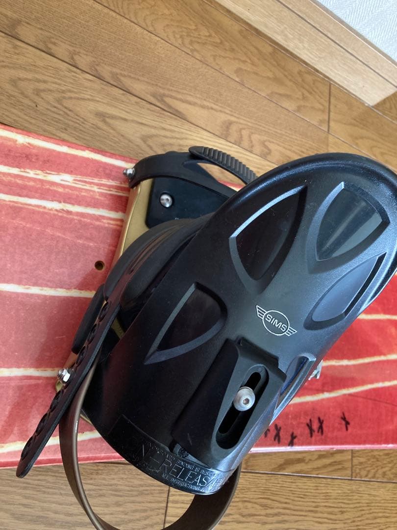 Mollow スノーボード144simsビンディング付き