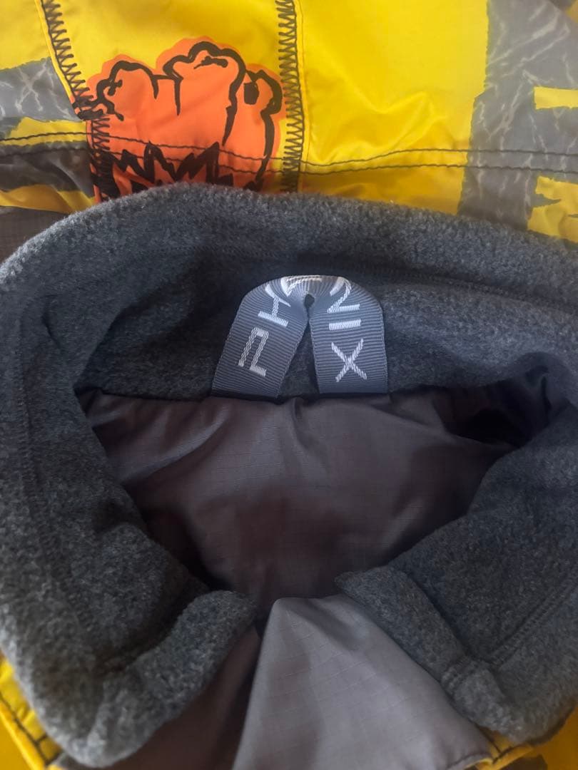 ライオン絵柄スノーウエア上下セット