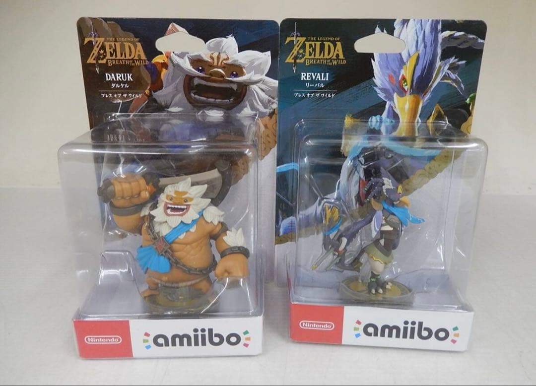 【新品未開封】amiibo ミファー リーバル ダルケル ウルボザ 4点セット