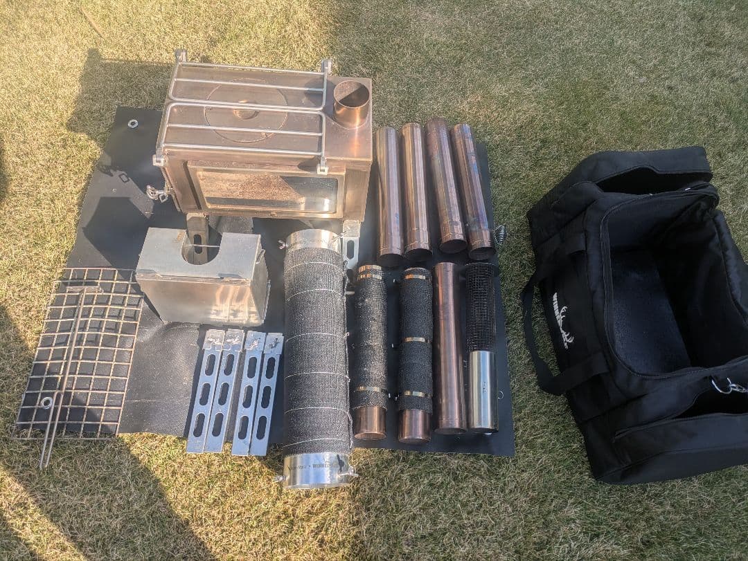 [オプション・箱付]ウィンナーウェル ノマドビュー Mサイズ　63mm薪ストーブ