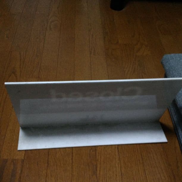 旧jalカウンター看板