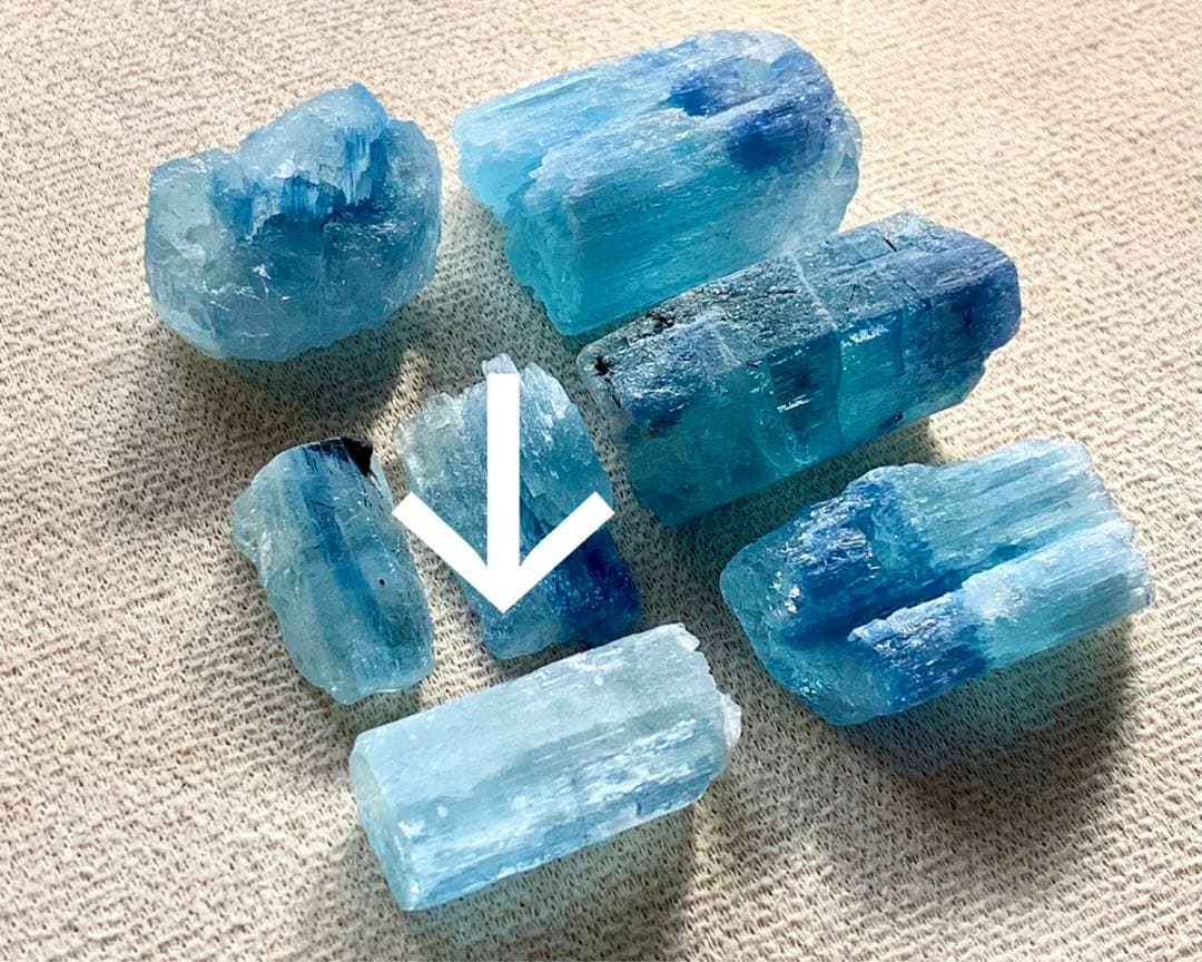 かっこよいツートーンカラー蝕像アクアマリンE/オマケ付き