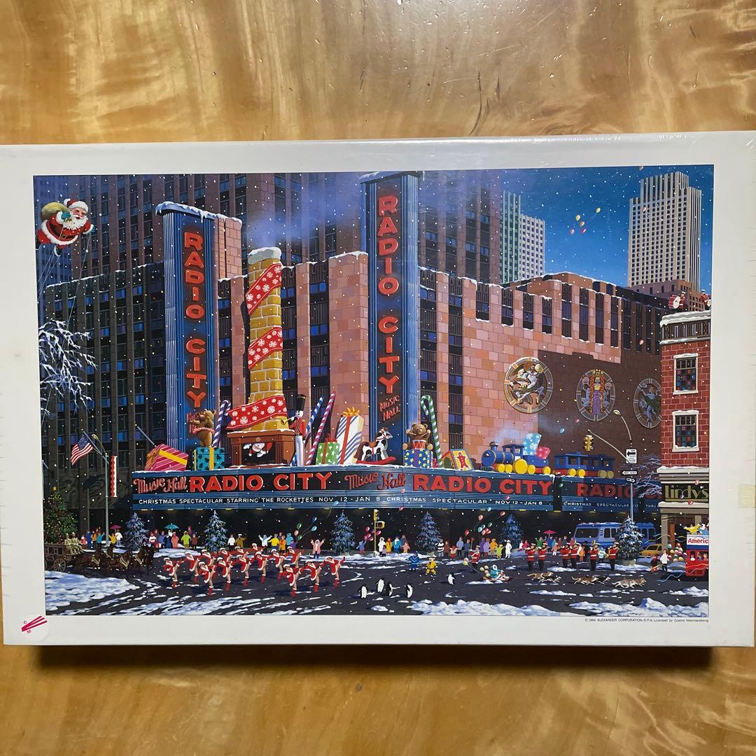 アポロ社　ジグソーパズル　アレクサンダー・チェン　ラジオシティ　1000P