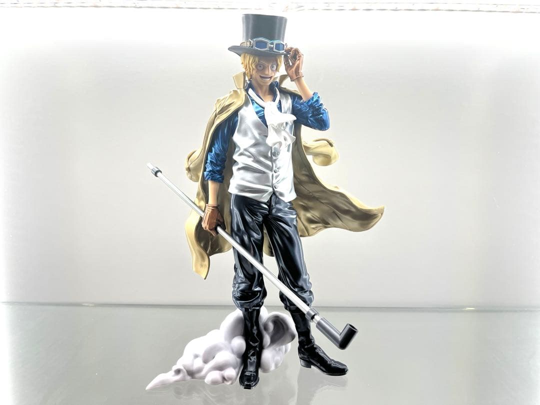 バンプレくじ ワンピース C賞 シャンクス サボ 2体セット 半券付き