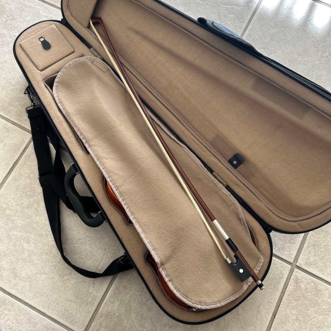 バイオリン　ケースと弓付き　スズキ　SUZUKI 鈴木　 1/2 分数