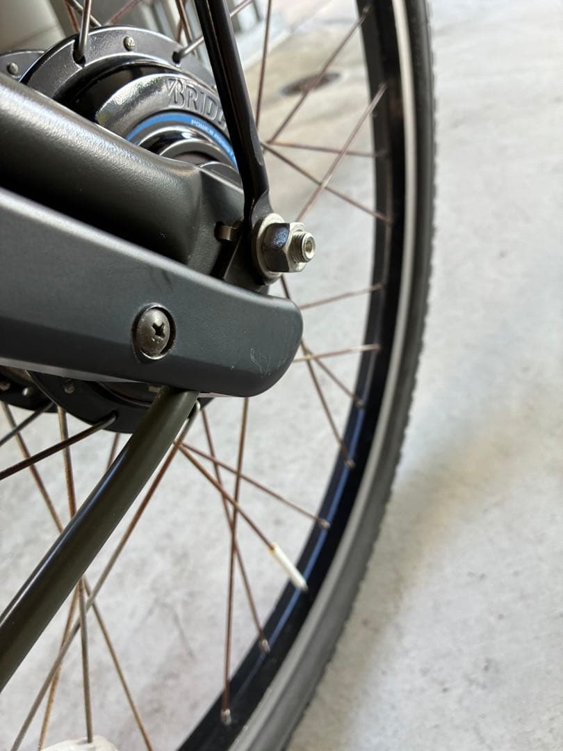 ステップクルーズ 電動アシスト自転車 マットカーキ　手渡し限定