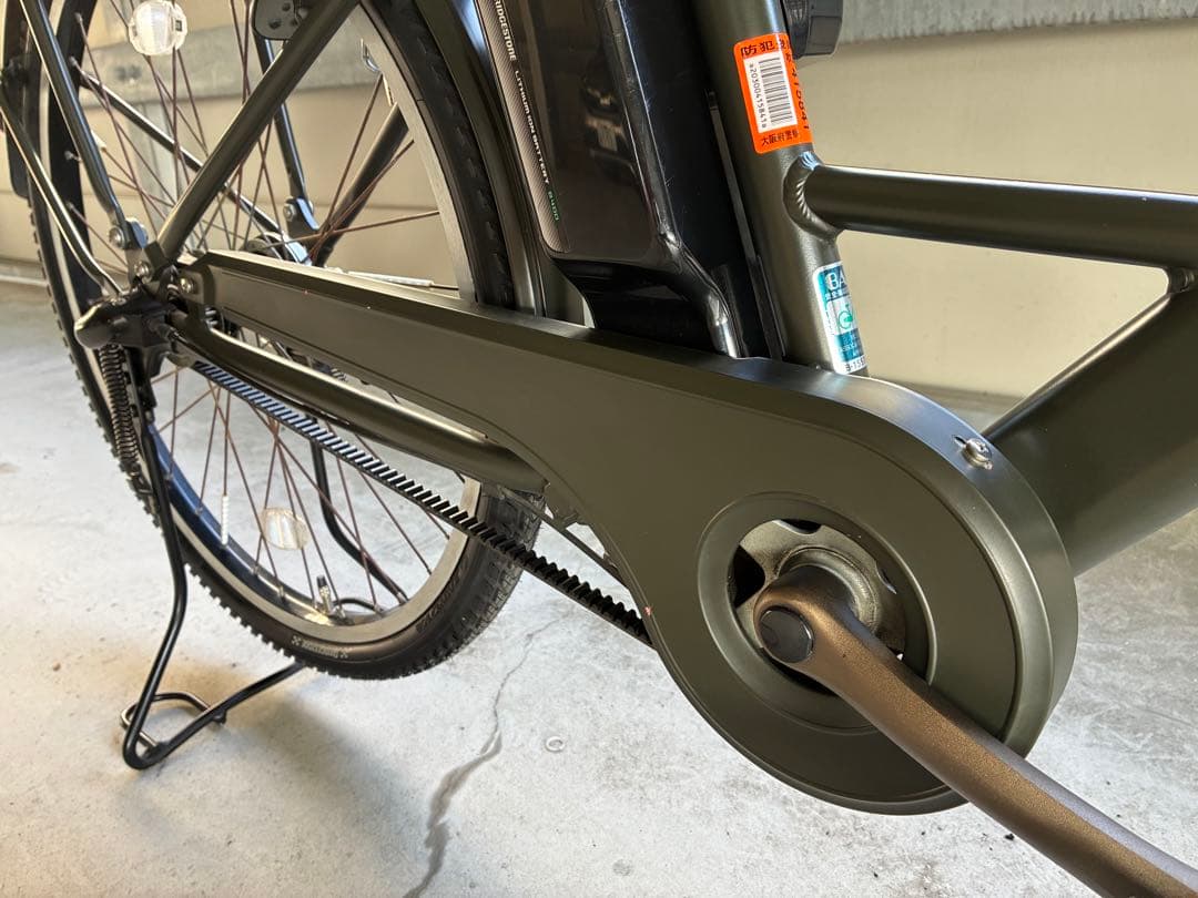 ステップクルーズ 電動アシスト自転車 マットカーキ　手渡し限定