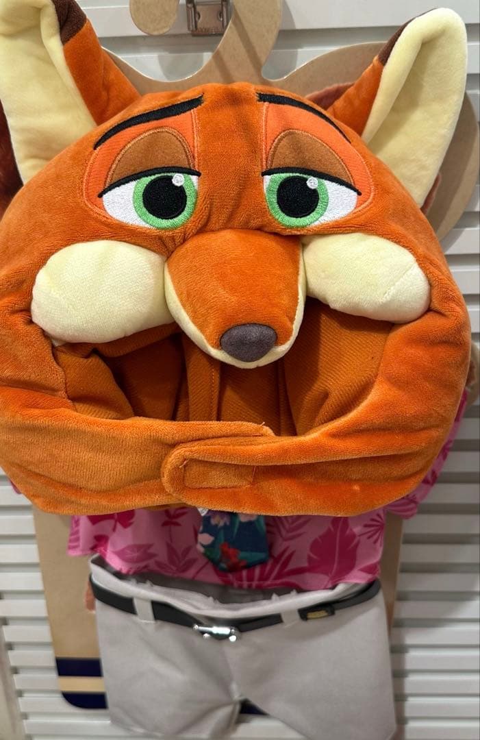 ユニベアシティ ぬいぐるみ専用コスチューム(M) ニック・ワイルド ズートピア2