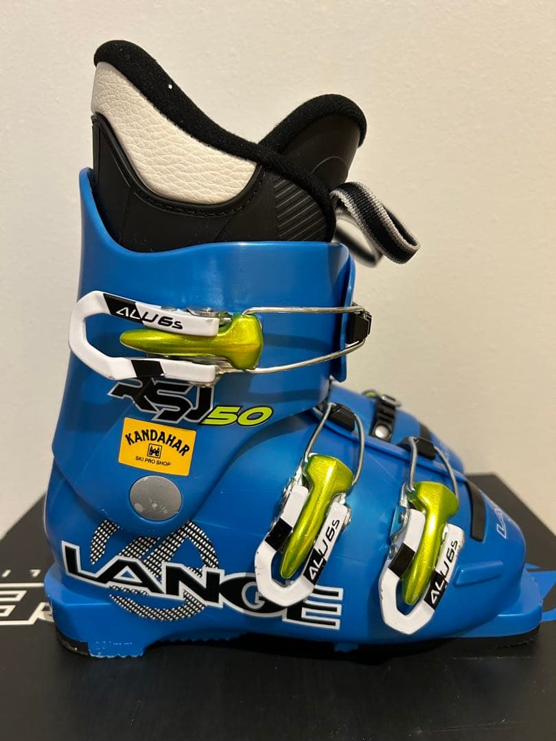 美品LANGE RSJ 50 スキーブーツ 子ども用 17〜17.5cm