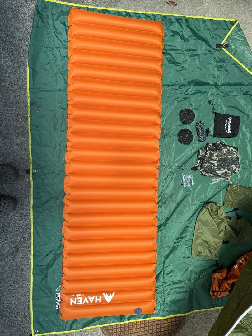 ヘブンテント　Ｌサイズ　カモ柄