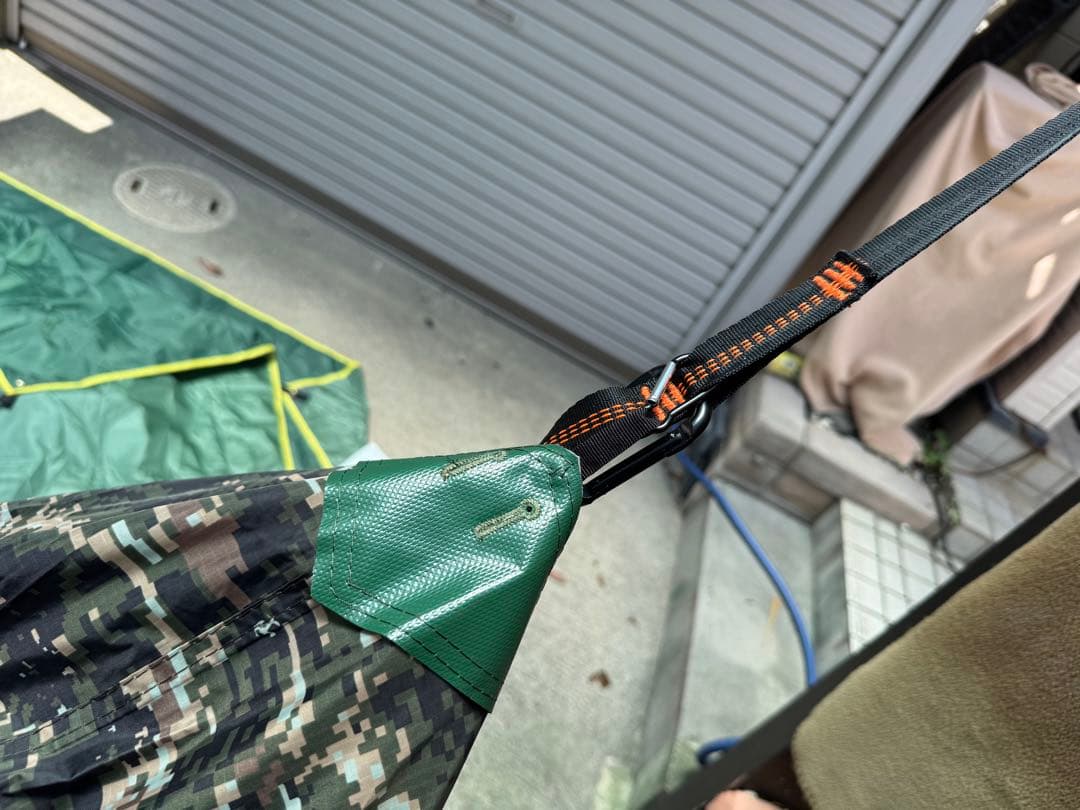 ヘブンテント　Ｌサイズ　カモ柄