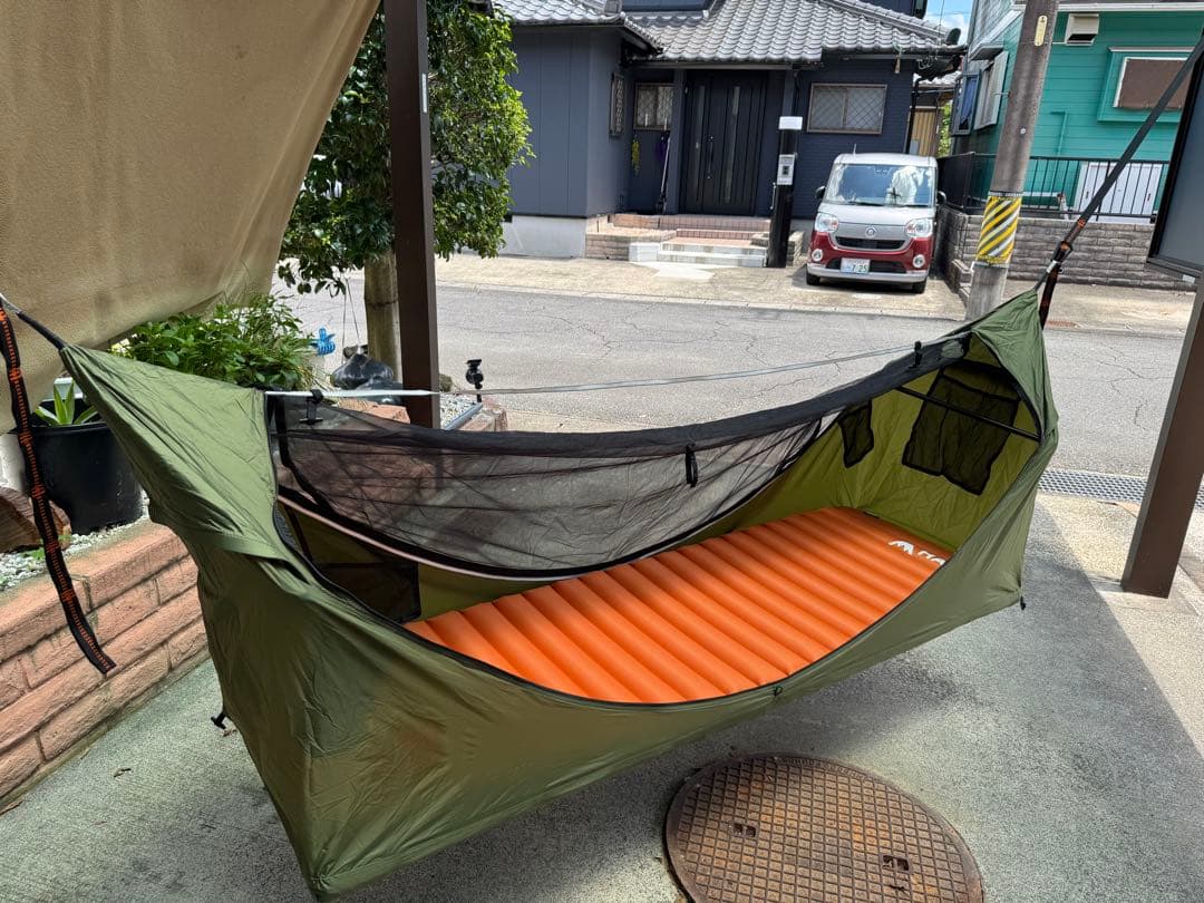 ヘブンテント　Ｌサイズ　カモ柄