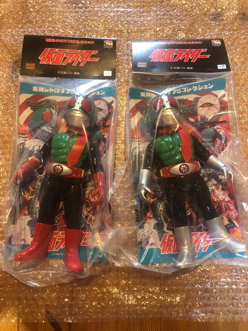 仮面ライダー ダブルライダー　面取れ　メディコムトイ　2体セット