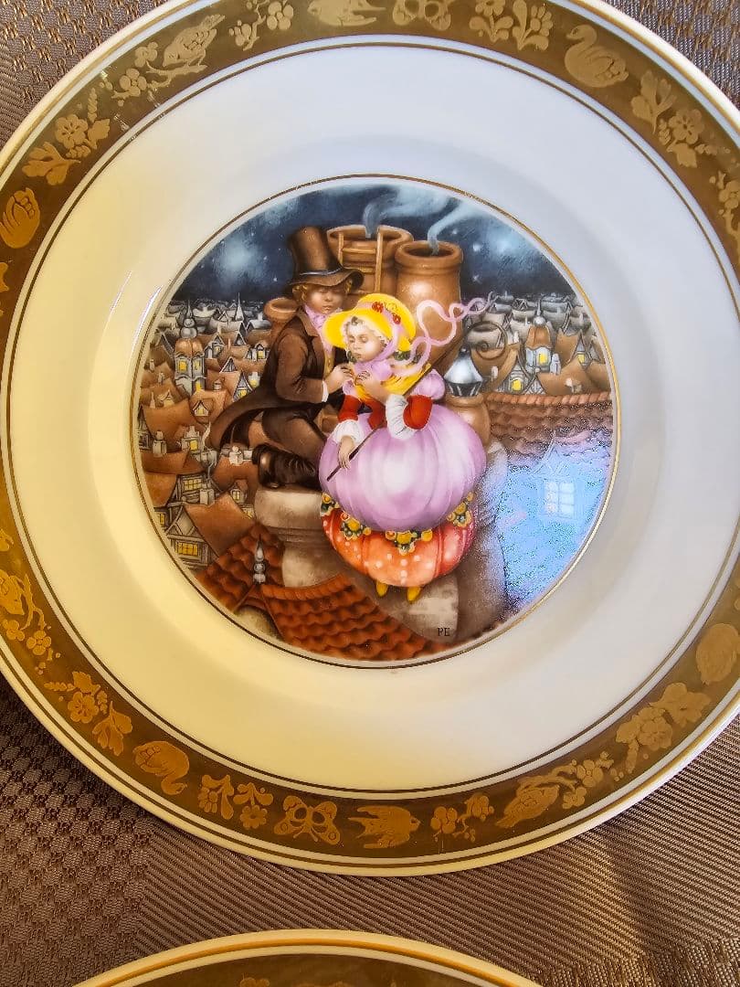 ロイヤルコペンハーゲンアンデルセンプレート 12枚