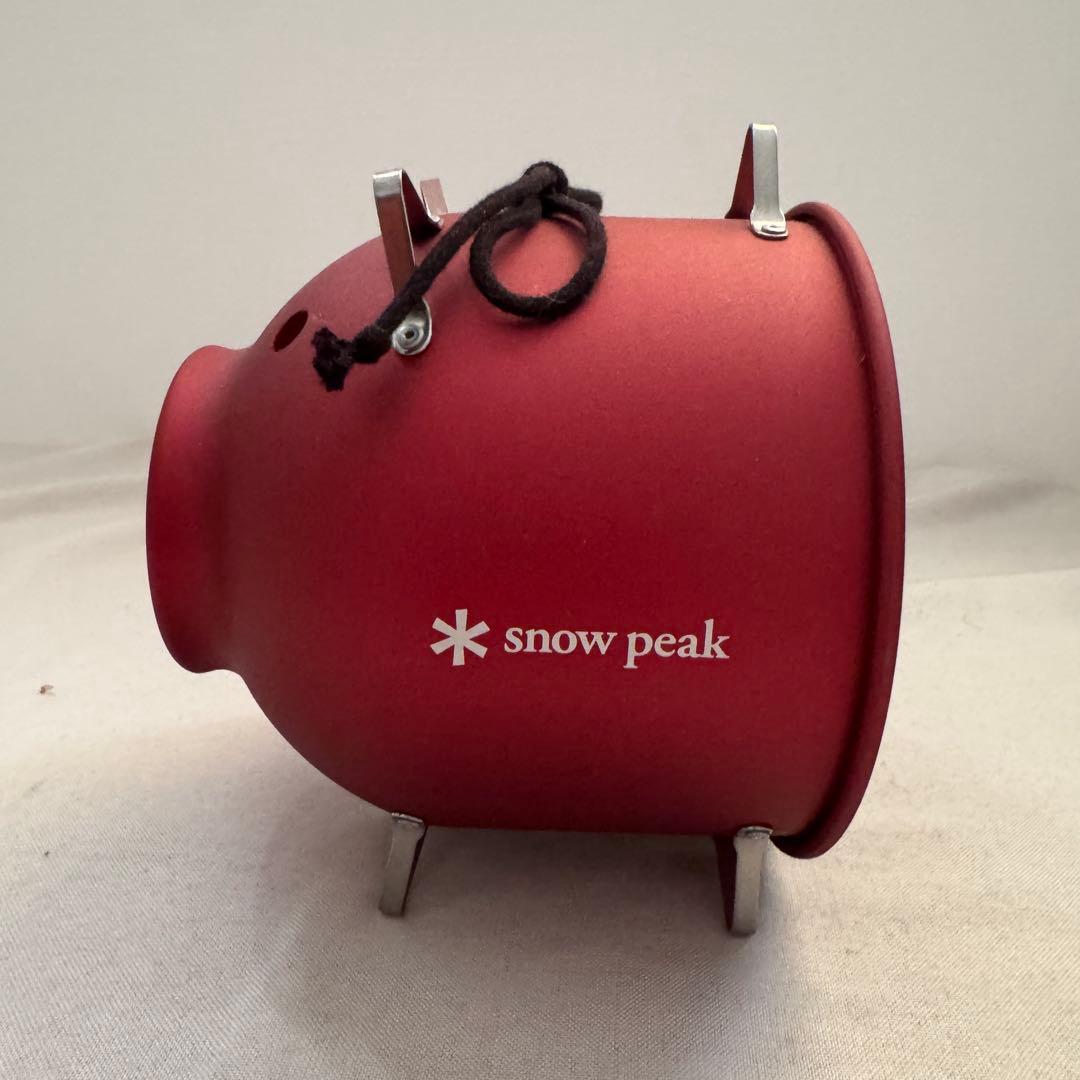 スノーピーク アルミ蚊取り豚レッド FES-087-RD 雪峰祭 2023春