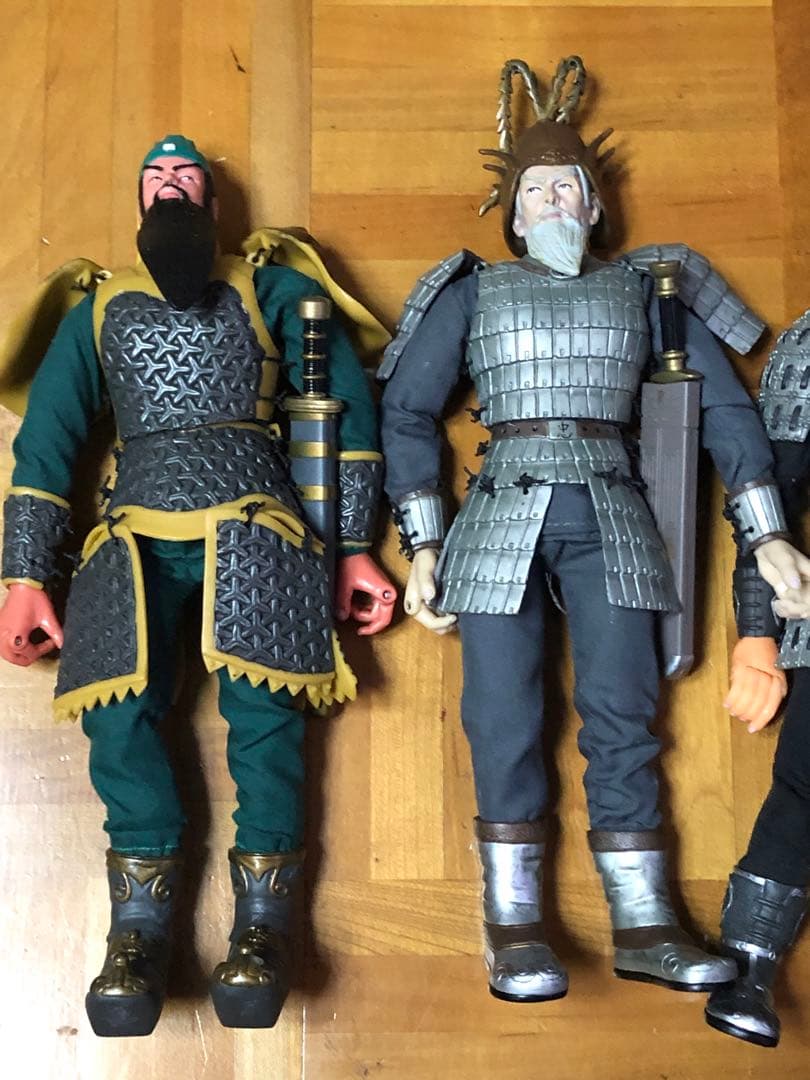 三国志　五虎将軍フィギュア 5体セット1/8サイズ