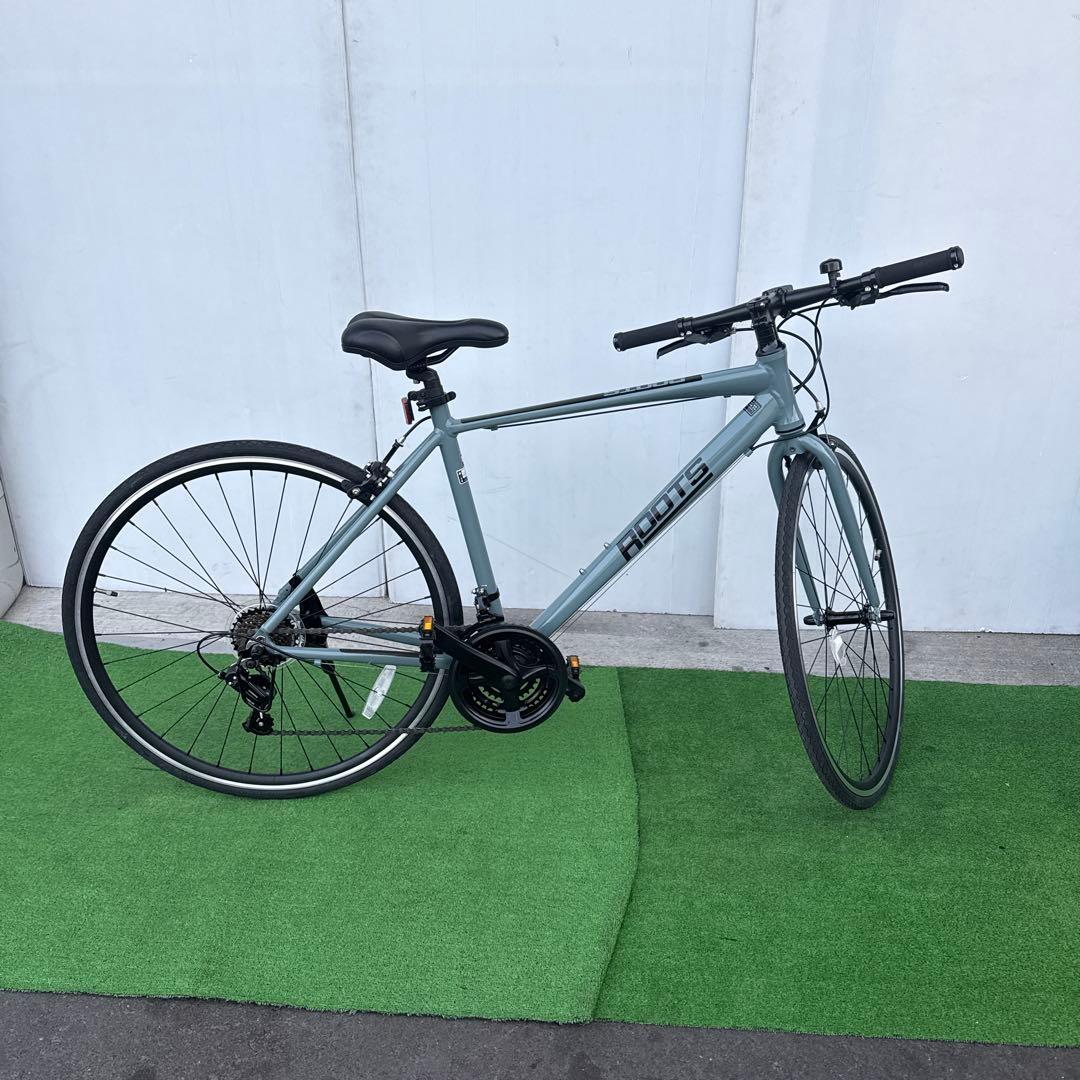 ROOTS クロスバイク Mサイズ　美品 ブルー