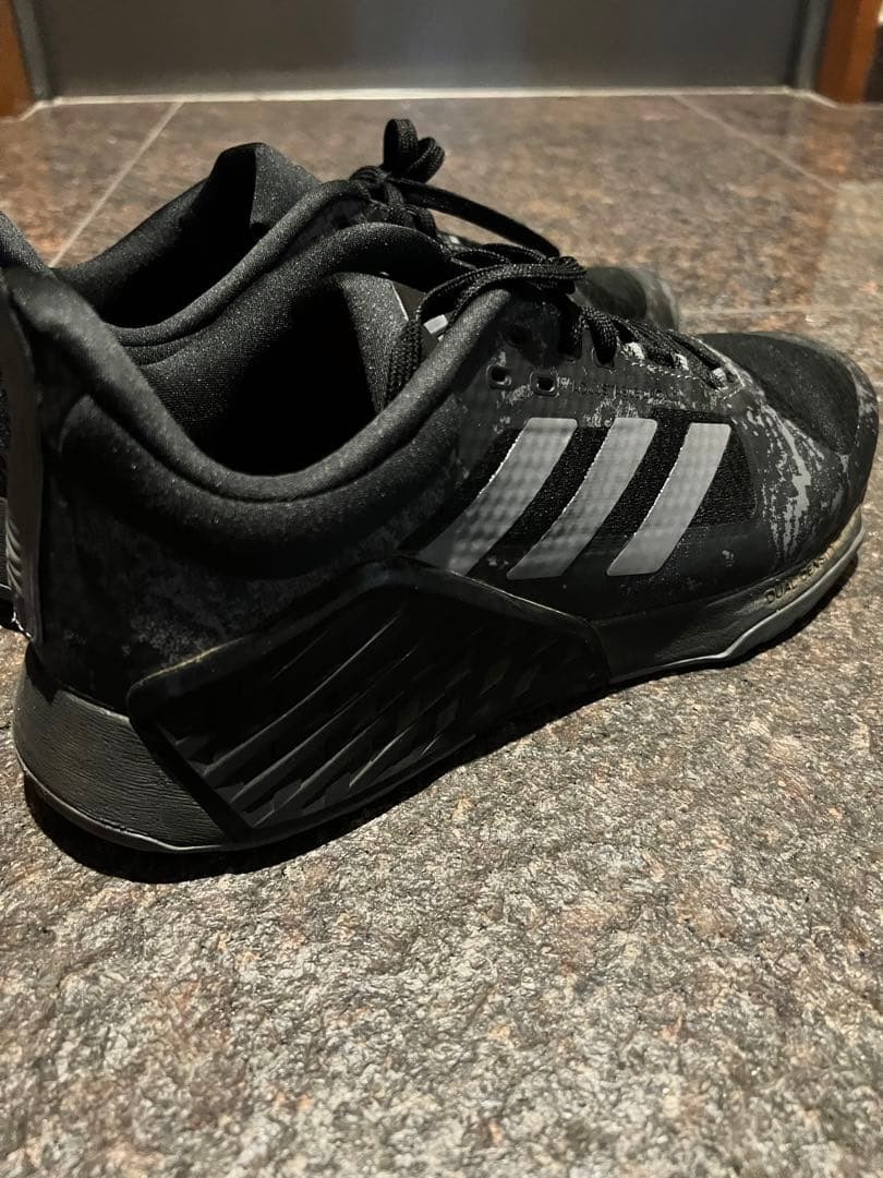 美品！adidas ドロップセット2トレーナー　シューズ