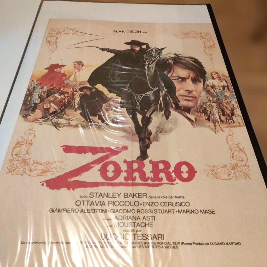 映画「アラン・ドロンのゾロ」フランス版小判オリジナルポスター 1975年製