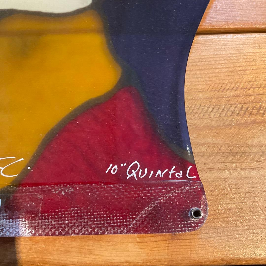 レインボーフィン Quintal 10 ロングボード　ステンドグラスフィン