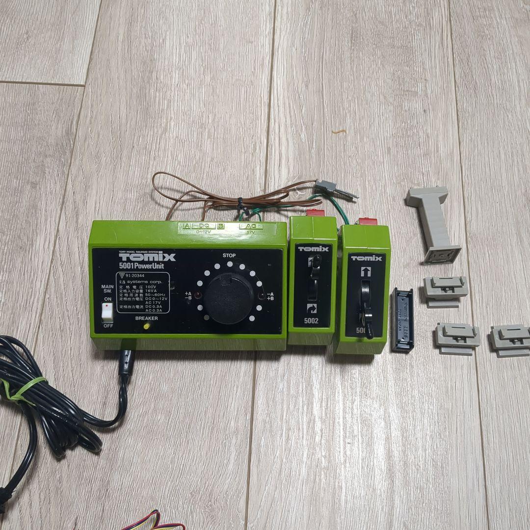 TOMIX　複線レイアウト　ポイント、ホーム付き