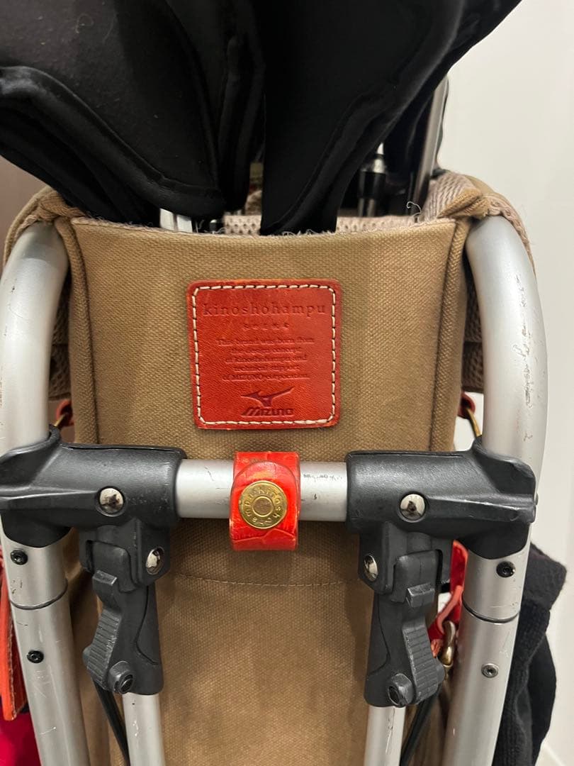 木ノ庄帆布　ミズノ　キャディバッグ