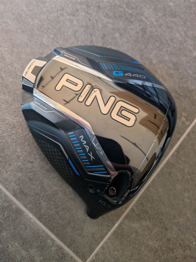 ●かなり美品　日本仕様●PING G440 MAX ドライバー10.5° ヘッド