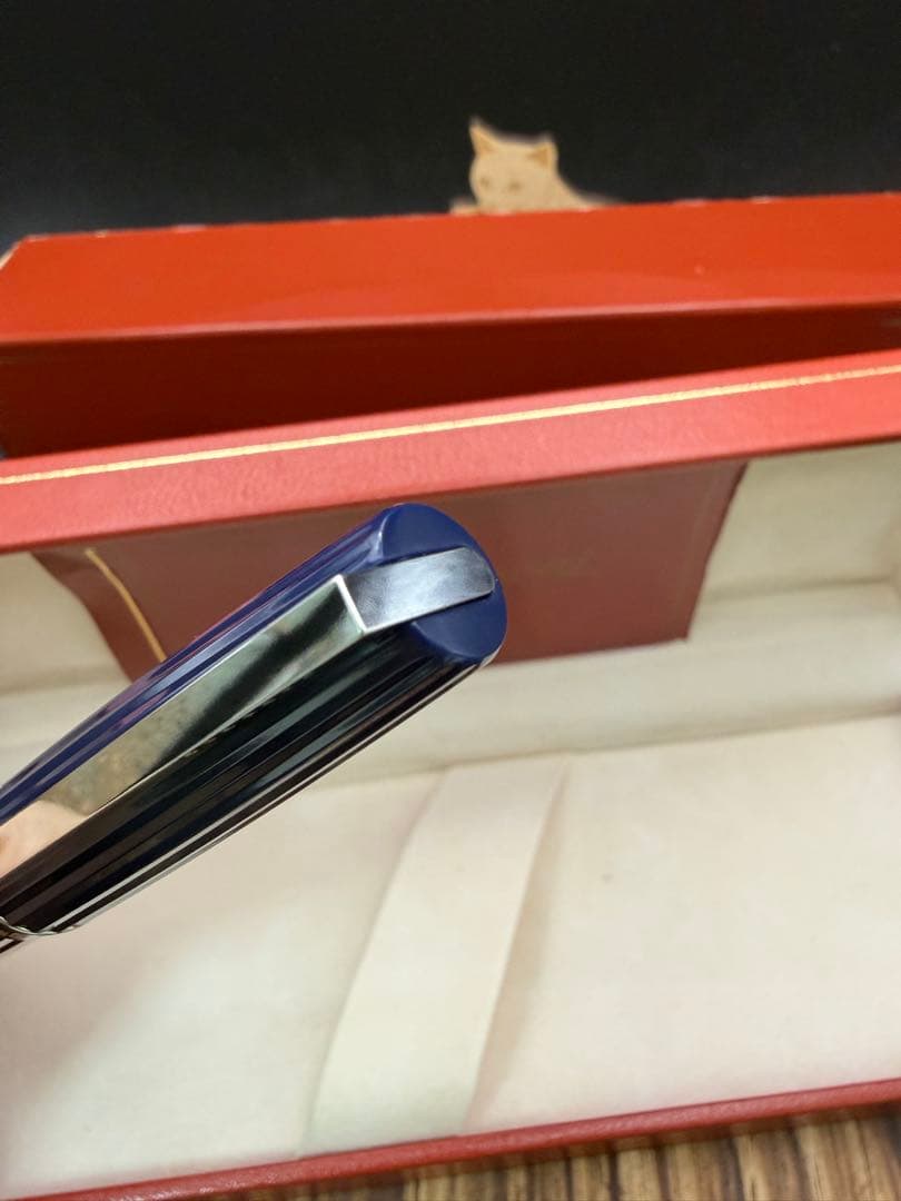 レア S.T DUPONT ボールペン サン・ジェルマン マリンブルー