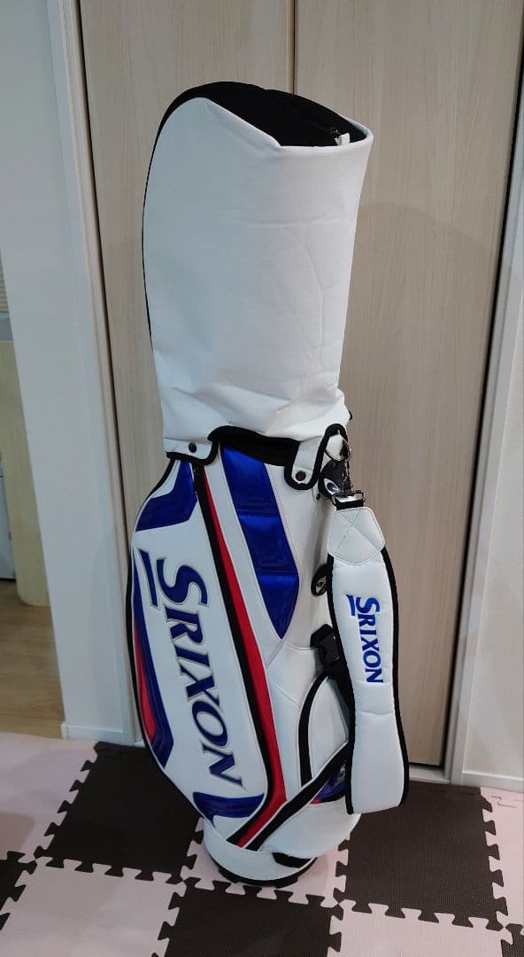 モモちゃん専用　ダンロップ スリクソン キャディ バッグ 白/赤/青