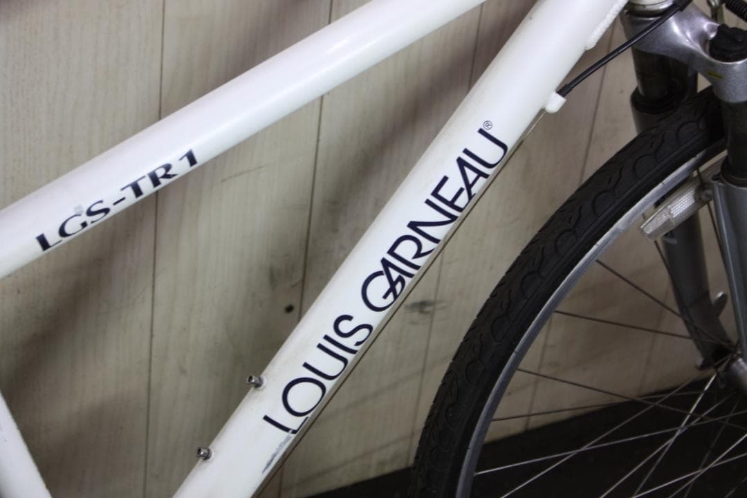 ルイガノ LGS-TR1 700C アルミ シマノ24速 420mm 白クロス