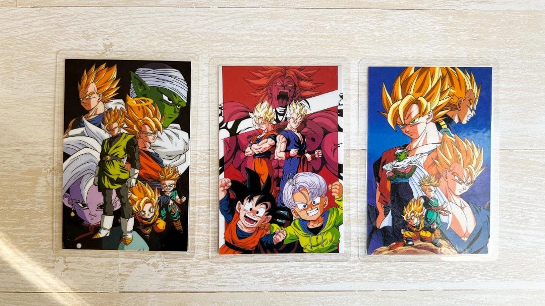 ドラゴンボール アマダ PPカード 当時物・劇場限定 3枚セット
