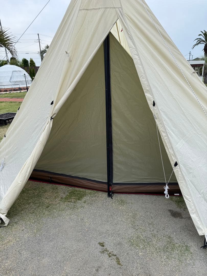 FES-432 タープエクステンションテント4 アイボリー　雪峰祭限定