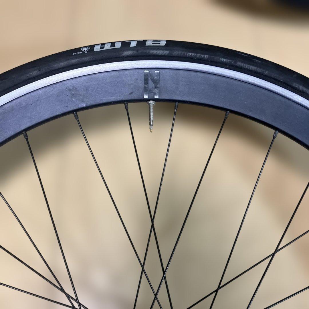 ピスト ホイールセット h plusson sl-42 fuji feather