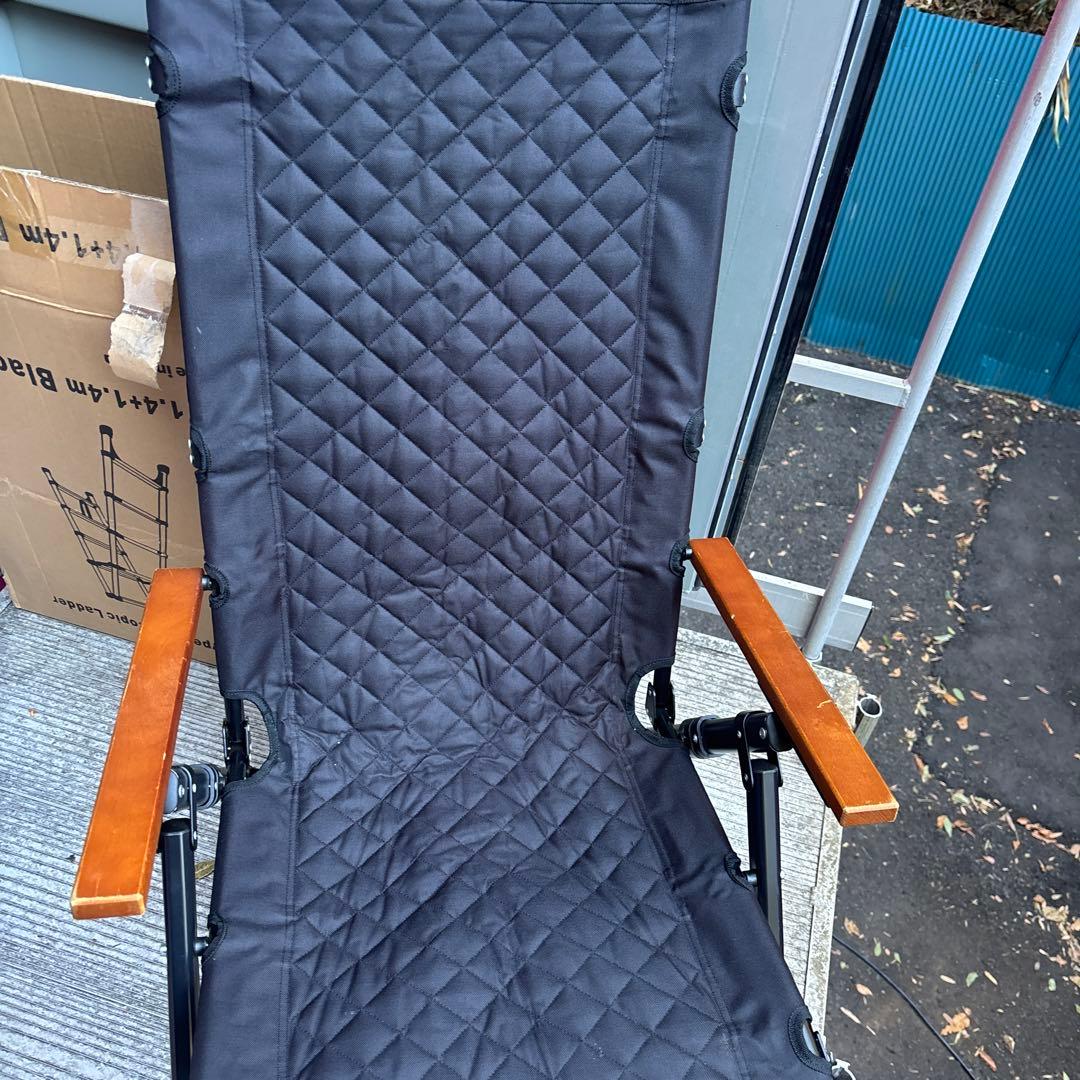 アルペンアウトドアーズ リクライニングチェア ブラック