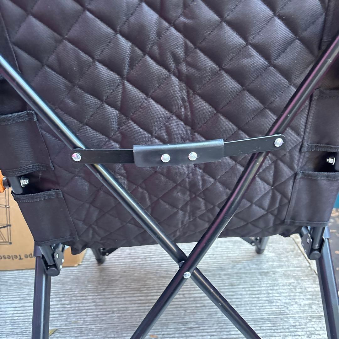 アルペンアウトドアーズ リクライニングチェア ブラック