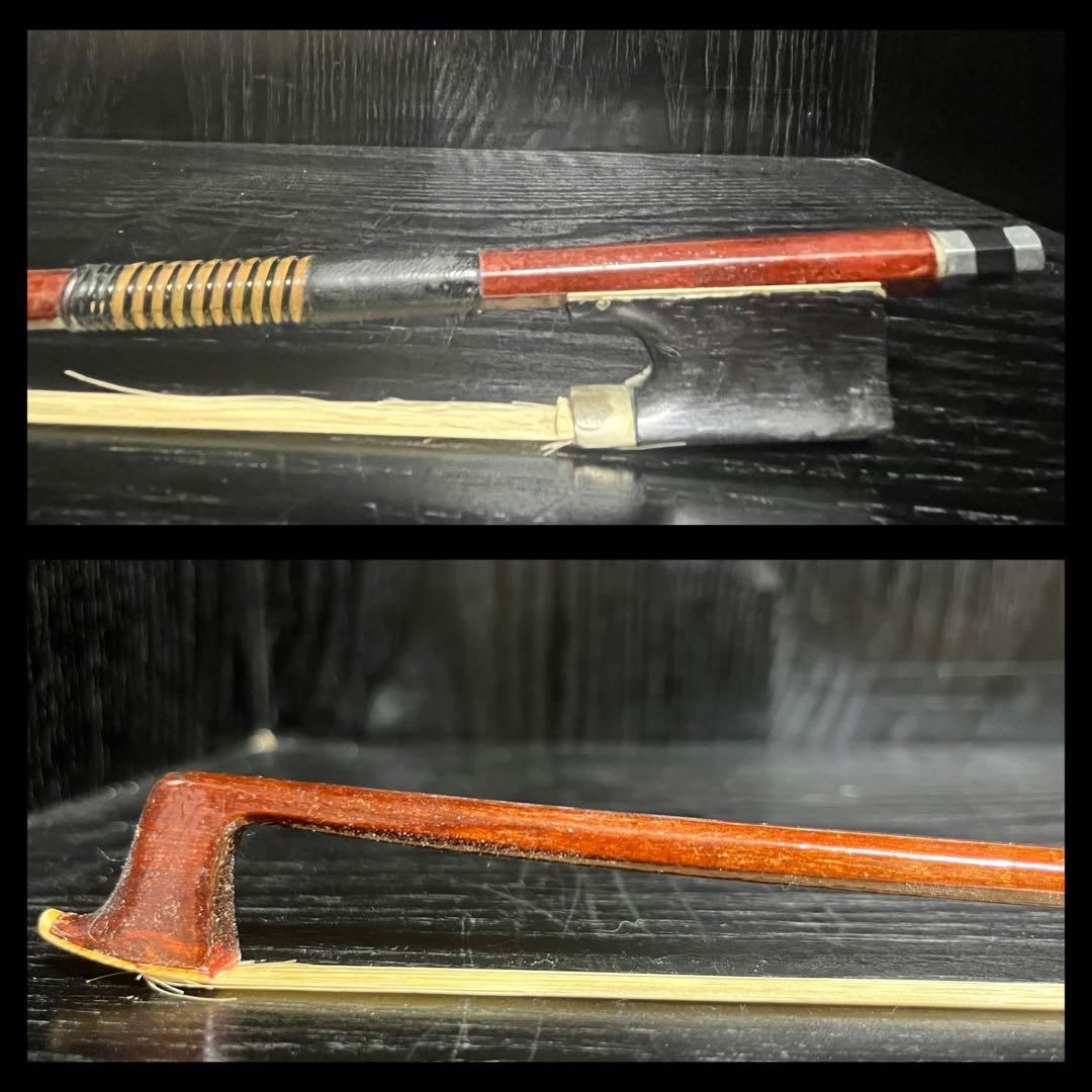 古いバイオリン弓　4/4