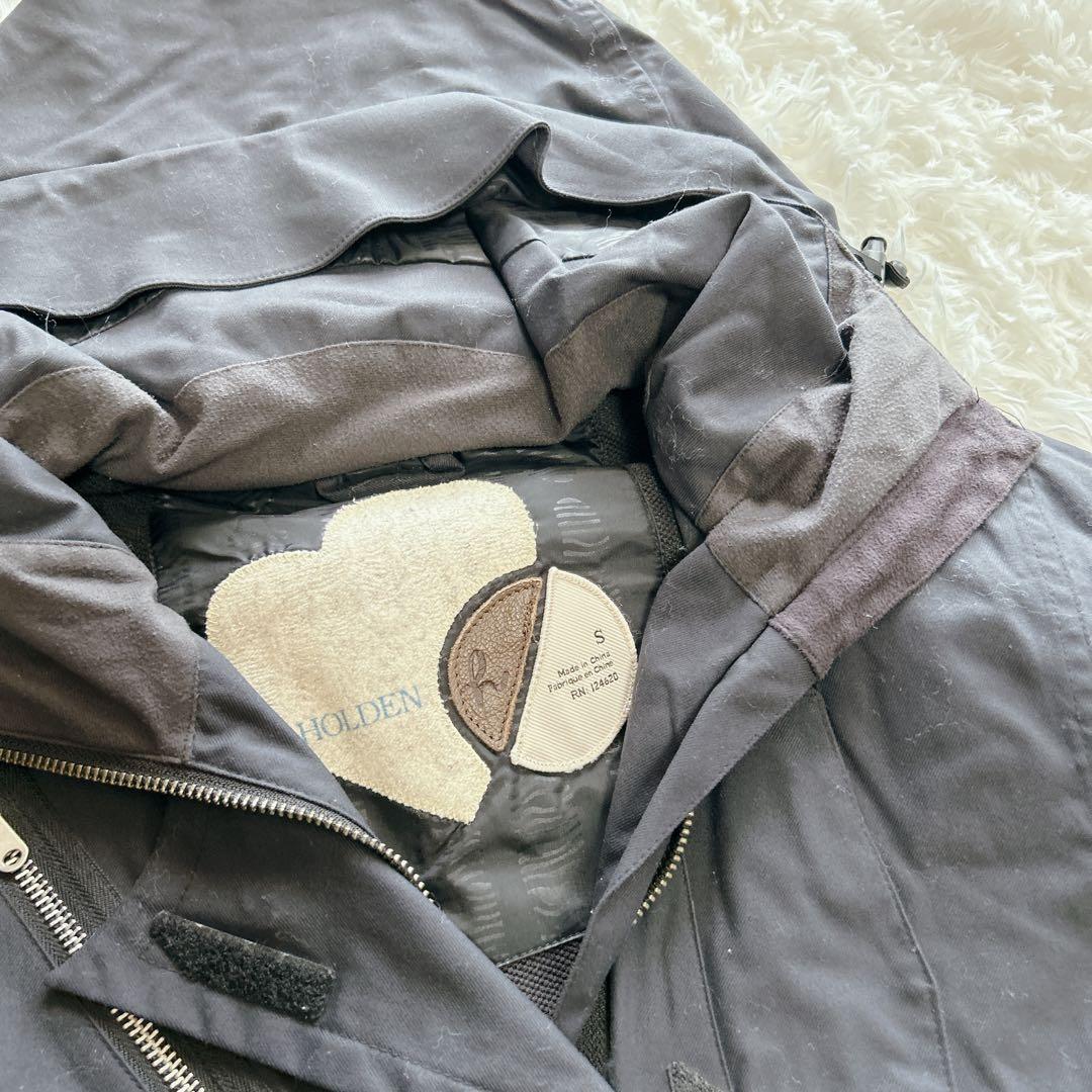 ホールデン スノーボードウェア 上下セットS フレアパンツ 黒 赤 ブーツカット