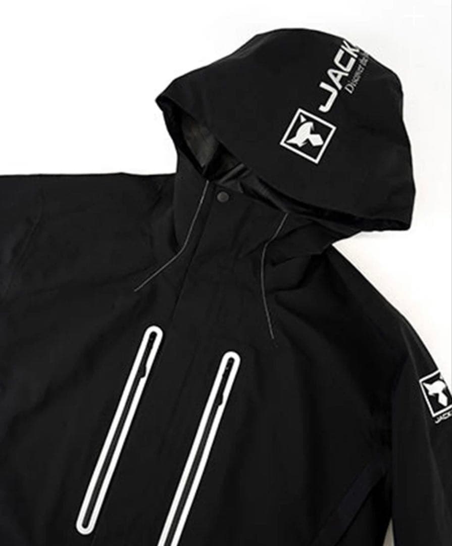 JACKAL 撥水性 ブラック ADL リフレクションジャケット　WEB限定