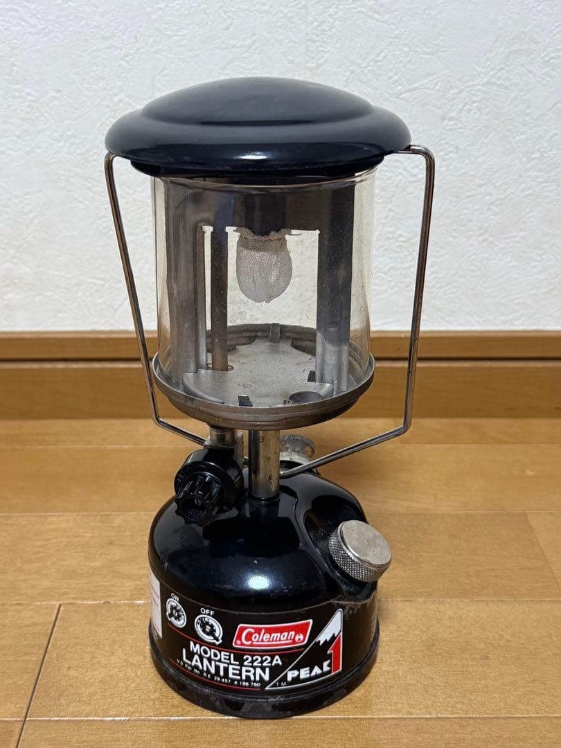 コールマンビンテージランタン222A ピーク1 1987年2月製造