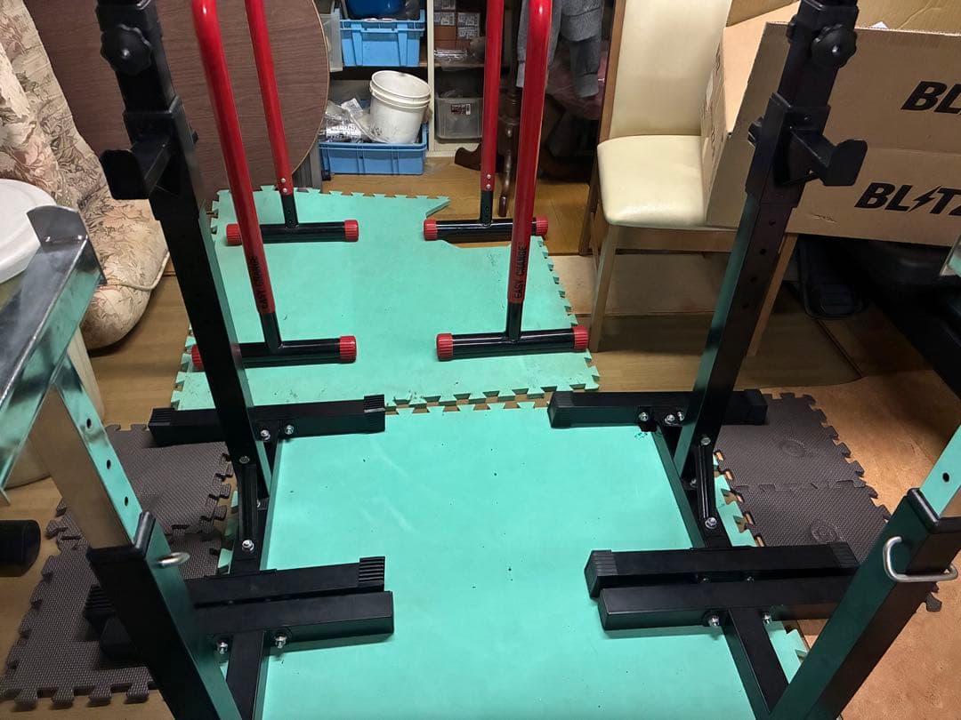 【セット価格】ベンチラック(分離型) ＋ セーフティーバー