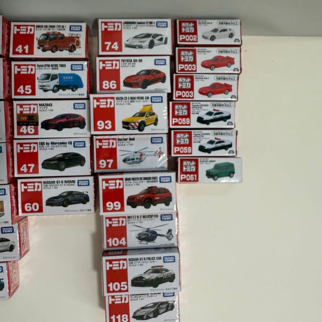 【新品・未使用】トミカ　30台　まとめ　No.46 マツダ3あり