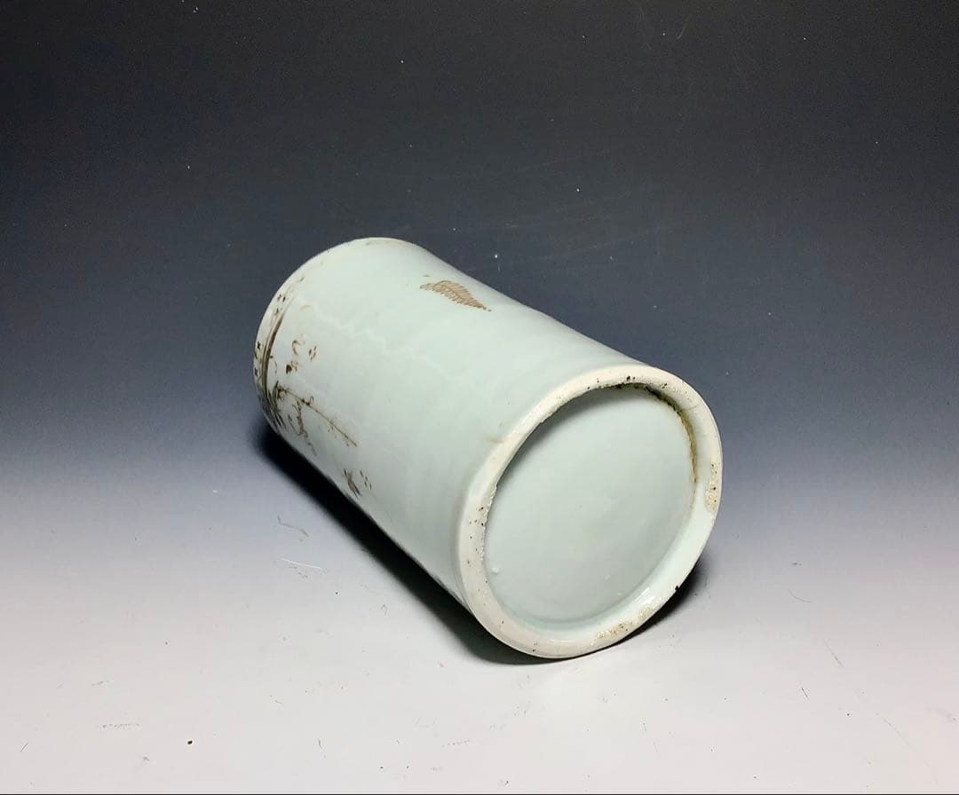 「古九谷」金銀彩藤文瓶