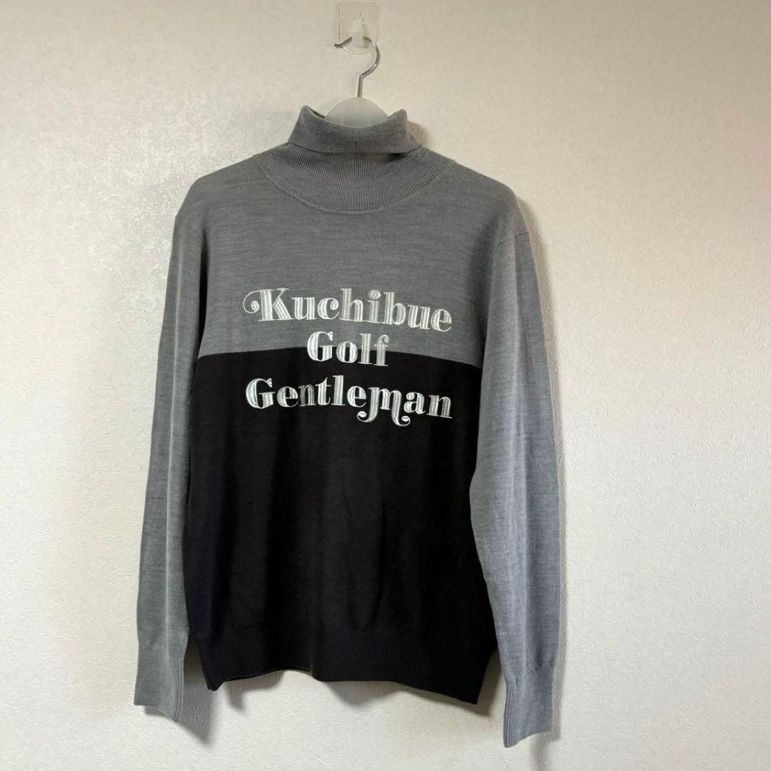 クチブエゴルフ× Perfect Tan タートルネックセーター