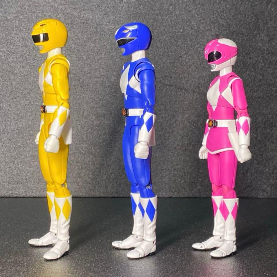 3種セット トリケラレンジャー タイガーレンジャー プテラレンジャー SHF