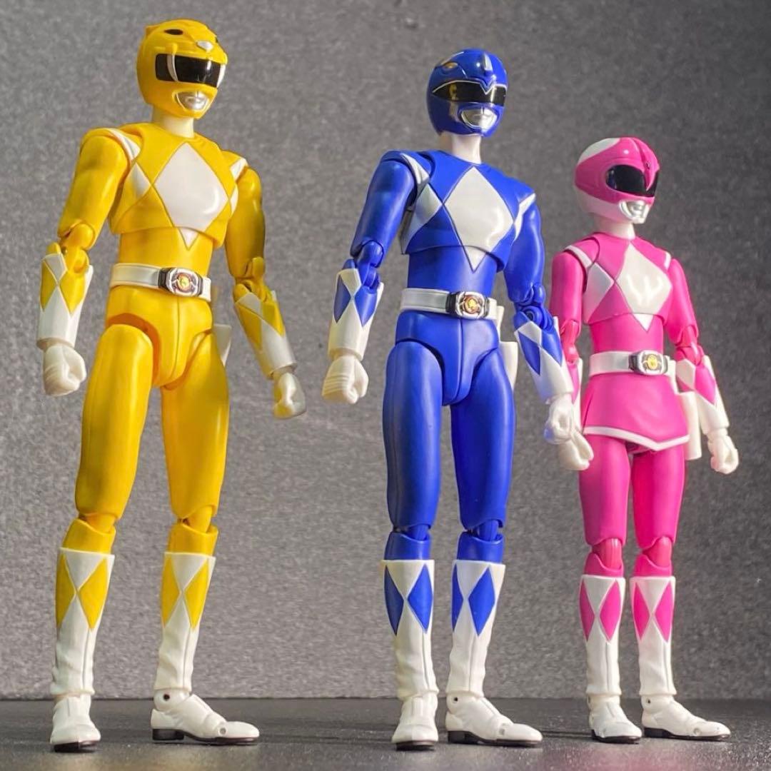 3種セット トリケラレンジャー タイガーレンジャー プテラレンジャー SHF