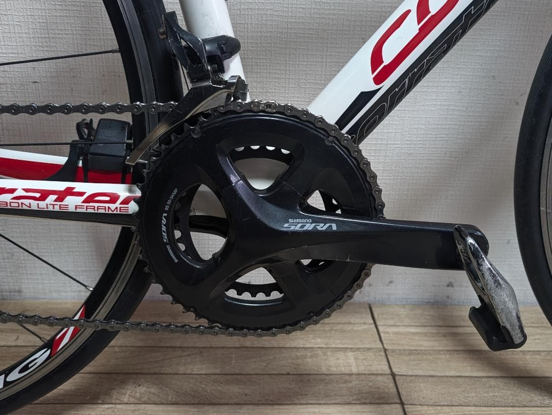 メンテ済 小さめロードバイク CORRATEC フルカーボン 2×11 神奈川